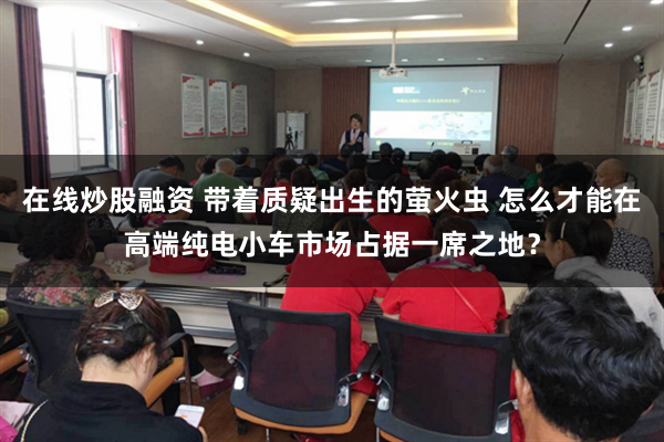在线炒股融资 带着质疑出生的萤火虫 怎么才能在高端纯电小车市场占据一席之地？